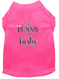 Load image into Gallery viewer, Pet Dog & Cat Shirt Screen Printed, "The Bunny Is My Bestie"