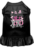 Load image into Gallery viewer, Pet Dress Screen Printed, "All About That XOXO"