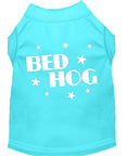 Load image into Gallery viewer, Pet Dog & Cat Shirt Screen Printed, "Bed Hog"