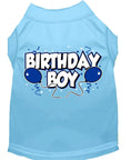 Load image into Gallery viewer, Pet Dog & Cat Shirt Screen Printed, "Birthday Boy"