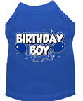 Load image into Gallery viewer, Pet Dog & Cat Shirt Screen Printed, "Birthday Boy"