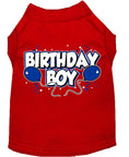 Load image into Gallery viewer, Pet Dog & Cat Shirt Screen Printed, "Birthday Boy"