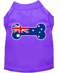 Load image into Gallery viewer, Pet Dog & Cat Shirt Screen Printed, "Bone Shaped Australian Flag"