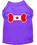 Load image into Gallery viewer, Pet Shirt "Bone Shaped Canadian Flag"