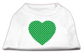 Load image into Gallery viewer, Pet Shirt "Swiss Dots Green Heart"