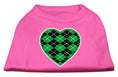 Load image into Gallery viewer, Pet Shirt "Argyle Heart Emerald Green"
