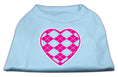 Load image into Gallery viewer, Pet Shirt "Argyle Heart Pink"