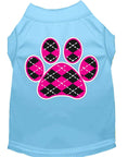 Load image into Gallery viewer, Pet Shirt "Argyle Paw Pink"