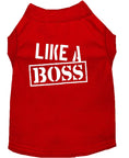Load image into Gallery viewer, Pet Shirt "Like A Boss"