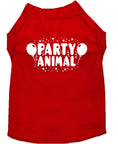 Load image into Gallery viewer, Pet Dog & Cat Shirt Screen Printed, "Party Animal"