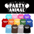 Load image into Gallery viewer, Pet Dog & Cat Shirt Screen Printed, "Party Animal"