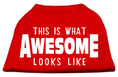 Load image into Gallery viewer, Pet Dog & Cat Shirt Screen Printed, "This Is What Awesome Looks Like"