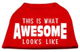 Load image into Gallery viewer, Pet Dog & Cat Shirt Screen Printed, "This Is What Awesome Looks Like"