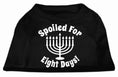 Load image into Gallery viewer, Hanukkah Pet Dog & Cat Shirt Screen Printed, "Spoiled for Eight Days"