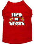 Load image into Gallery viewer, Halloween Pet Dog & Cat Shirt Screen Printed, "Lick or Treat"