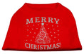 Load image into Gallery viewer, Christmas Pet Shirt, "Shimmer Christmas Tree"