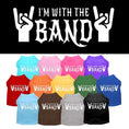 Load image into Gallery viewer, Pet Shirt "I'm With The Band"