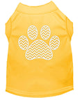 Load image into Gallery viewer, Pet Dog & Cat Shirt Screen Printed, "Chevron Paw"