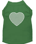 Load image into Gallery viewer, Pet Shirt "Chevron Heart"