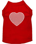 Load image into Gallery viewer, Pet Shirt "Chevron Heart"