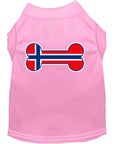 Load image into Gallery viewer, Pet Dog & Cat Shirt Screen Printed, "Bone Flag Norway"