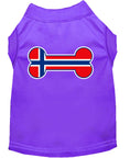 Load image into Gallery viewer, Pet Dog & Cat Shirt Screen Printed, "Bone Flag Norway"