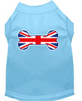 Load image into Gallery viewer, Pet Dog & Cat Shirt Screen Printed, "Bone Shaped United Kingdom Flag"