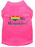 Load image into Gallery viewer, Pet Shirt "I Heart My Mommies"