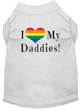 Load image into Gallery viewer, Pet Shirt "I Heart My Daddies"