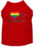 Load image into Gallery viewer, Pet Shirt "I Heart My Daddies"
