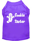 Load image into Gallery viewer, Christmas Pet Dog & Cat Shirt Screen Printed, "Cookie Taster"