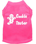 Load image into Gallery viewer, Christmas Pet Dog & Cat Shirt Screen Printed, "Cookie Taster"