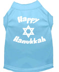 Load image into Gallery viewer, Hanukkah Pet Dog & Cat Shirt Screen Printed, "Happy Hanukkah"
