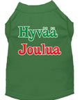 Load image into Gallery viewer, Christmas Pet Shirt, "Hyvaa Joulua"