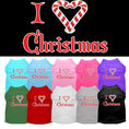 Load image into Gallery viewer, Christmas Pet Shirt, "I Heart Christmas"