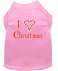 Load image into Gallery viewer, Christmas Pet Shirt, "I Heart Christmas"