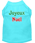 Load image into Gallery viewer, Christmas Pet Shirt, "Joyeux Noel"
