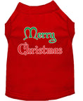 Load image into Gallery viewer, Christmas Pet Shirt, "Merry Christmas"