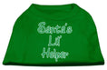 Load image into Gallery viewer, Christmas Screenprinted Dog Shirt, "Santa's Lil Helper"