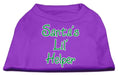 Load image into Gallery viewer, Christmas Screenprinted Dog Shirt, "Santa's Lil Helper"