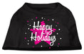Load image into Gallery viewer, Christmas Pet Shirt, "Scribble Happy Holidays"