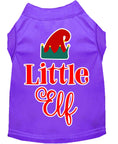 Load image into Gallery viewer, Christmas Pet Dog & Cat Shirt Screen Printed, "Little Elf"
