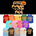 Load image into Gallery viewer, Halloween Pet Dog & Cat Shirt Screen Printed, "Cutest Pumpkin In The Patch"