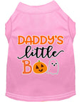 Load image into Gallery viewer, Halloween Pet Dog & Cat Shirt Screen Printed, "Daddy's Little Boo"