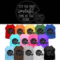 Load image into Gallery viewer, Pet Shirt "It's The Most Wonderful Time Of The Year (Football)"