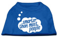Load image into Gallery viewer, Pet Dog & Cat Shirt Screen Printed, "Smarter Than Most People"