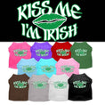 Load image into Gallery viewer, Pet Shirt "Kiss Me I'm Irish"