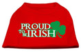 Load image into Gallery viewer, Pet Shirt "Proud To Be Irish"