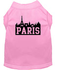Load image into Gallery viewer, Pet Dog & Cat Shirt Screen Printed, "Paris Skyline"