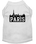 Load image into Gallery viewer, Pet Dog & Cat Shirt Screen Printed, "Paris Skyline"